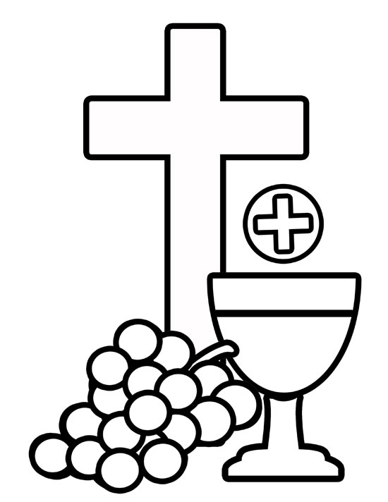 Communion chalice clipart