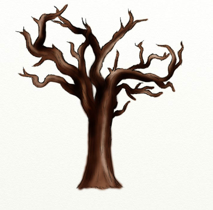 Bare Tree Template