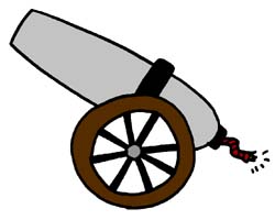 Cannon Clip Art - Tumundografico