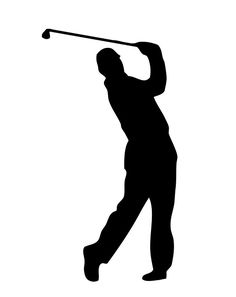 Golf, Golfers and Silhouette
