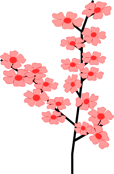 Etsy Clipart Cherry Blossom - ClipArt Best