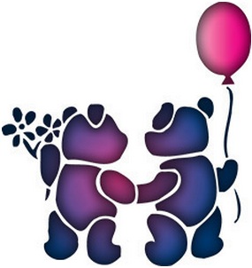 Teddy Bear Stencil - ClipArt Best