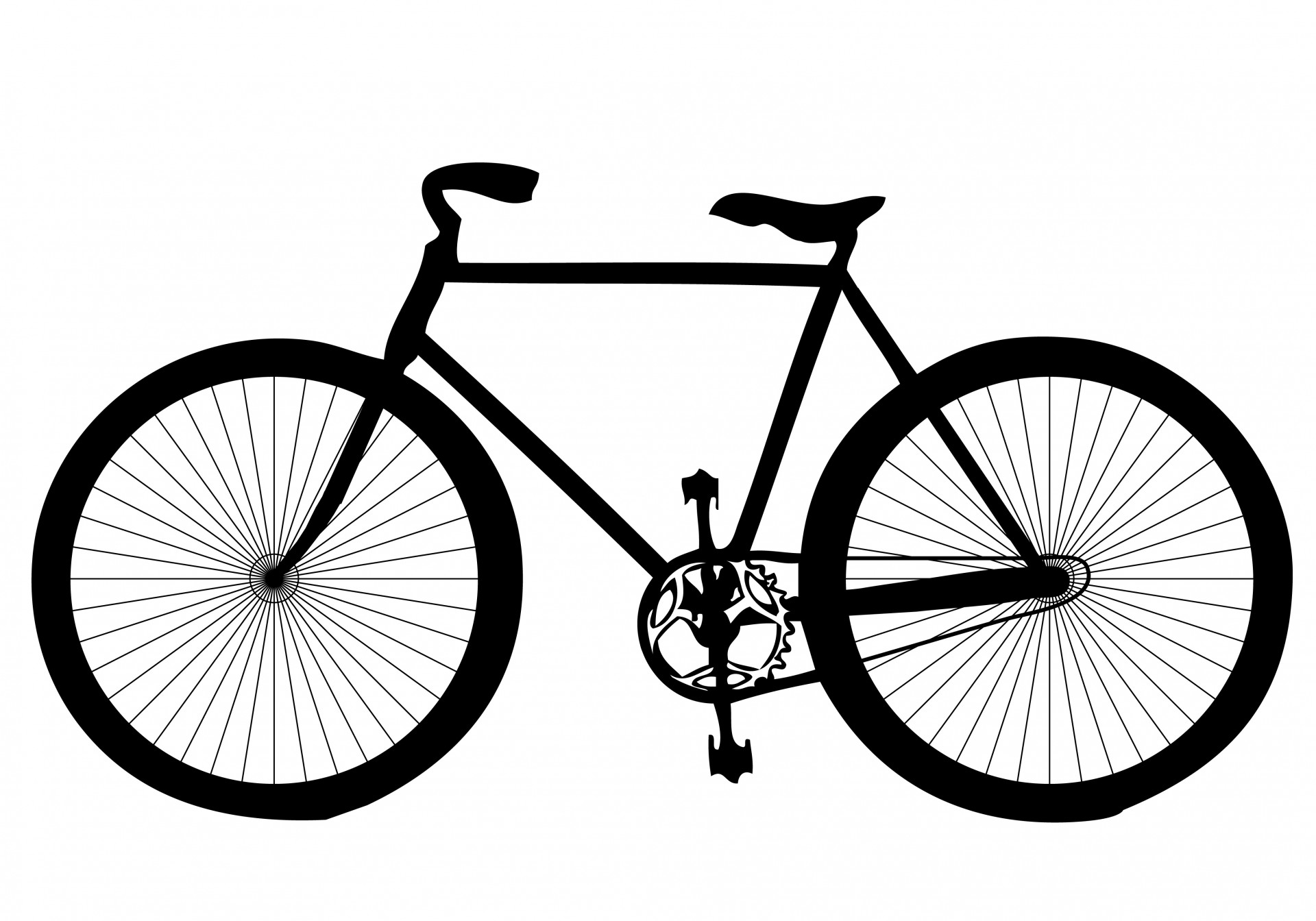 Free bicycle clip art