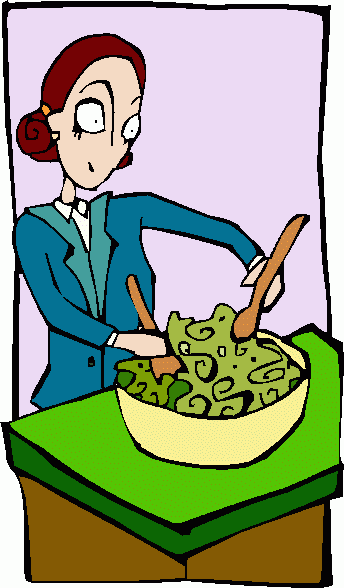 Tossed Salad Clipart