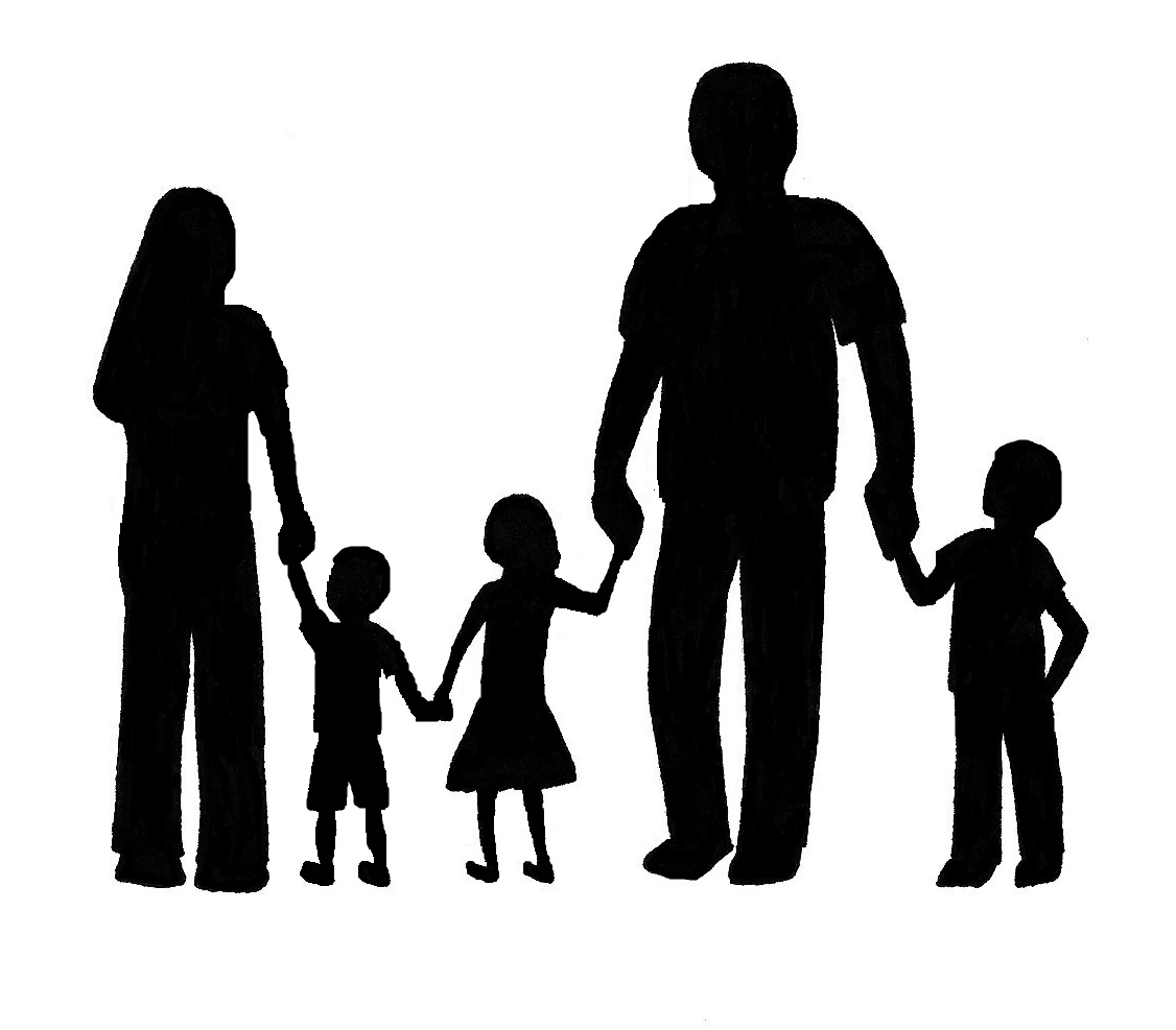 Large Family Clipart