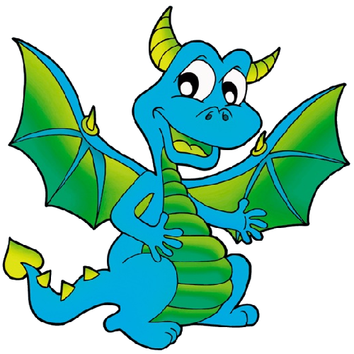 Pic of dragon clipart image #6079