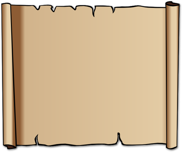 Pictures of scrolls clipart