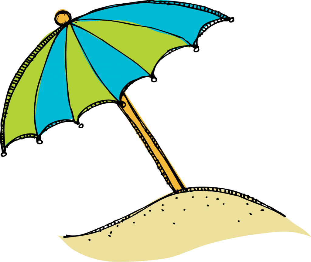 Beach umbrella pictures clip art