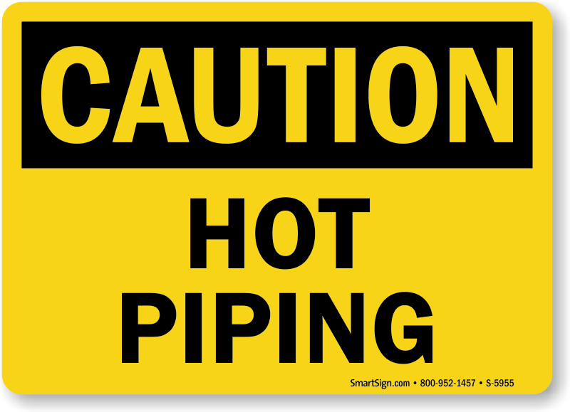 Hot Warning Signs, Hot Surface Signs - MySafetySign.com