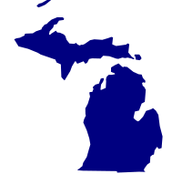 Picture Of The State Of Michigan - ClipArt Best