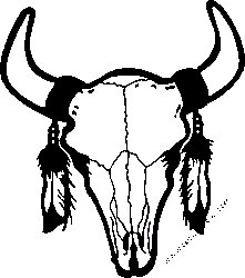 Cow Skull Drawing - ClipArt Best