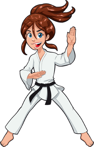Karate Break Clipart