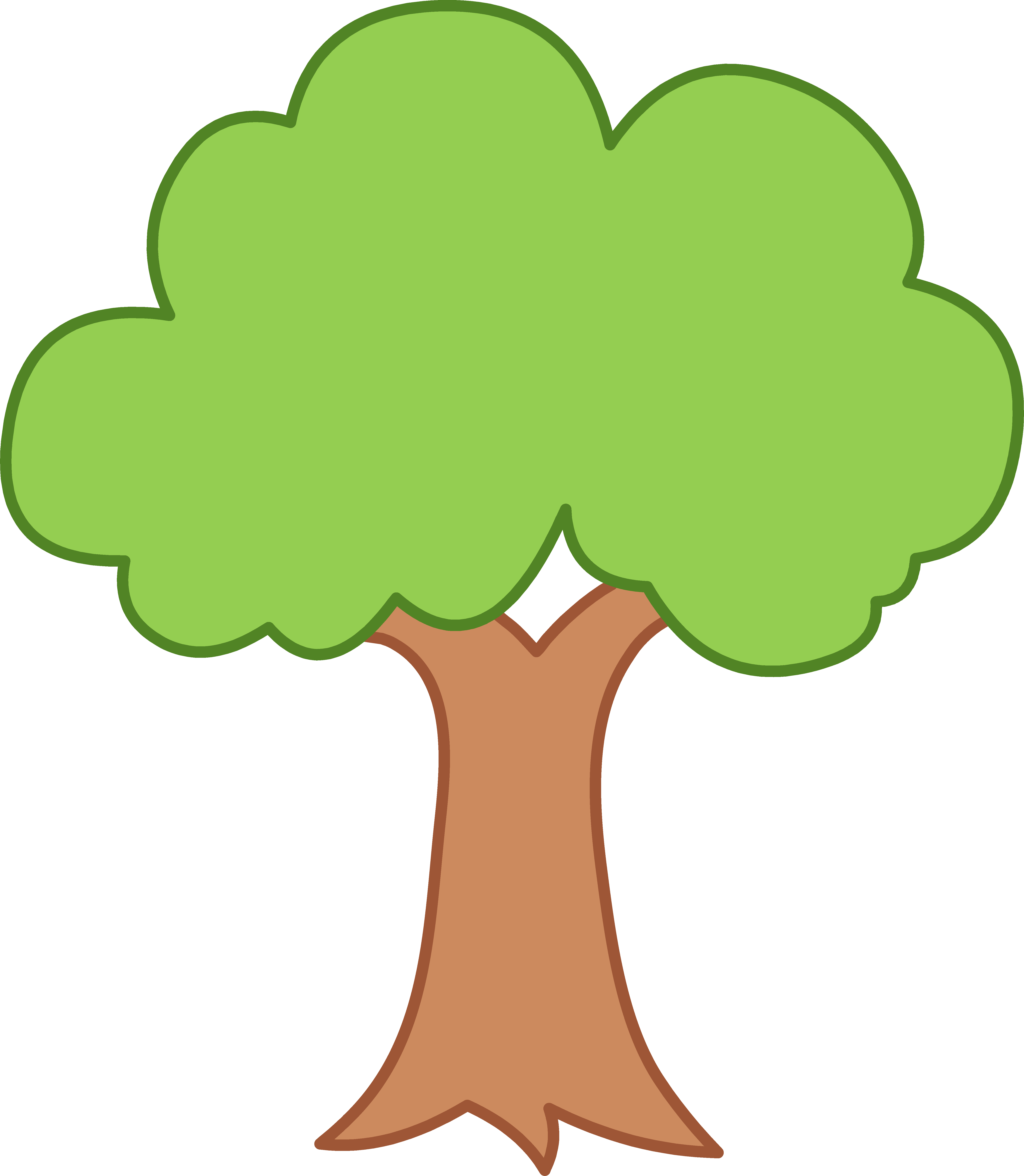 Clip art for trees