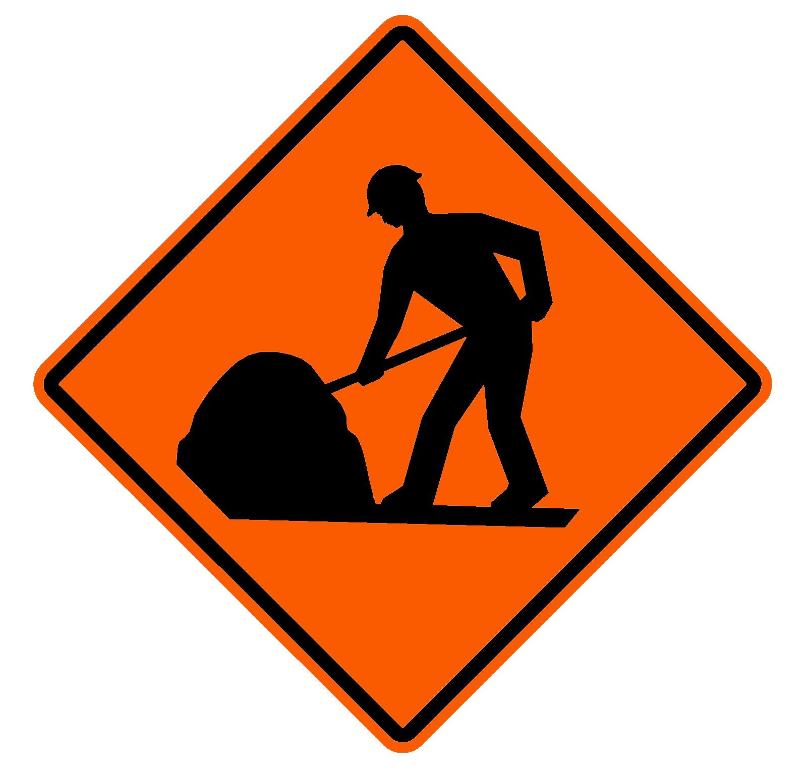 ROADWORK SIGNS - ClipArt Best