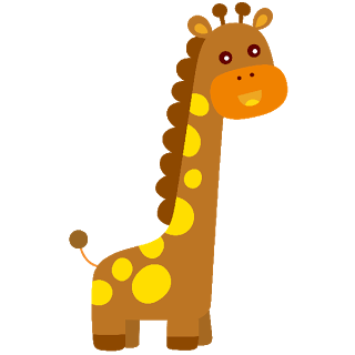 Clipart jungle animal giraffe