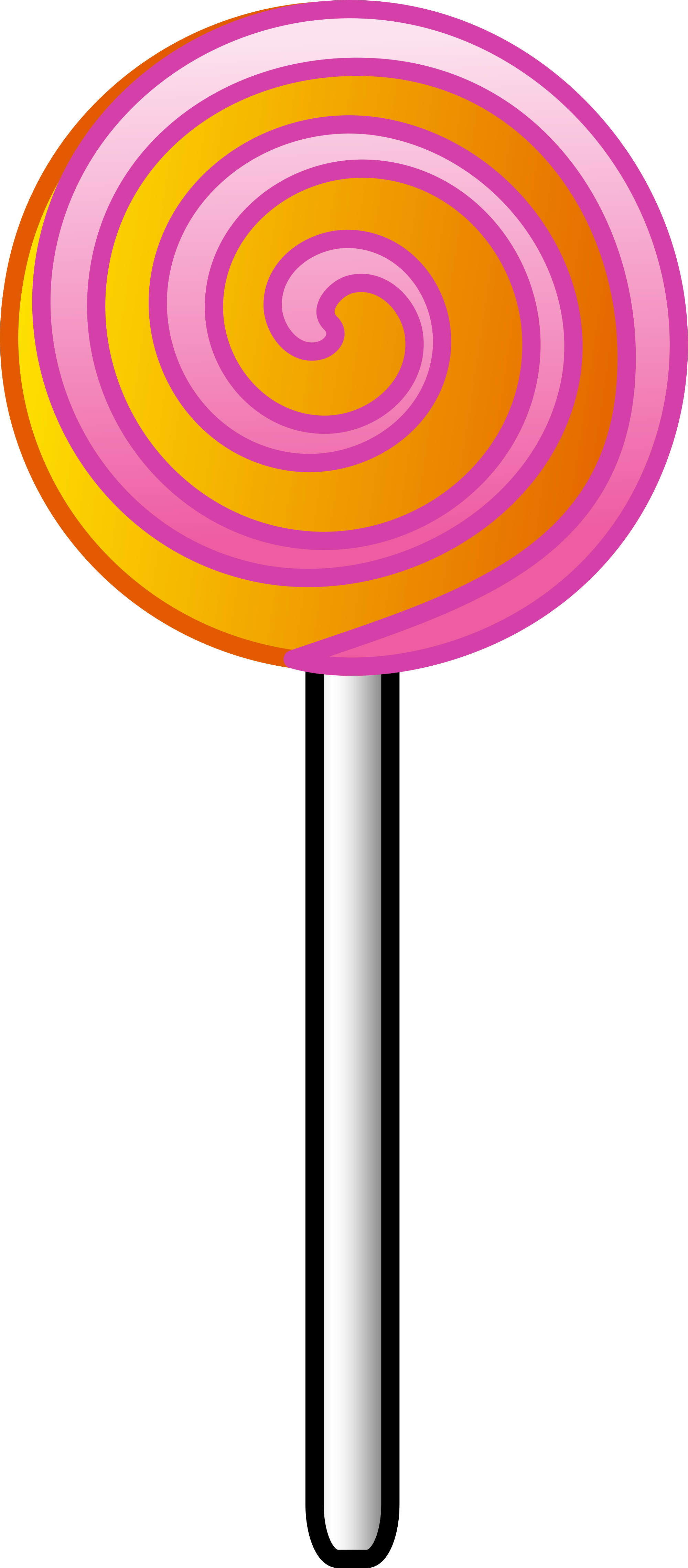 classic cartoon swirl lollipop