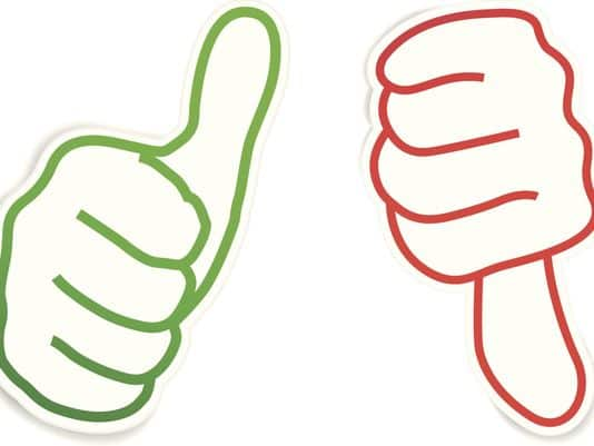 Our thumbs up, thumbs down for the week