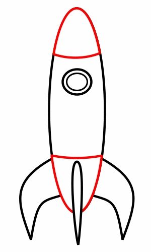 Rockets, Cartoon and How to draw