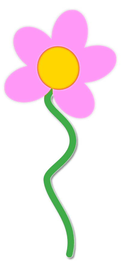 Clipart Flower With Stem - Free Clipart Images