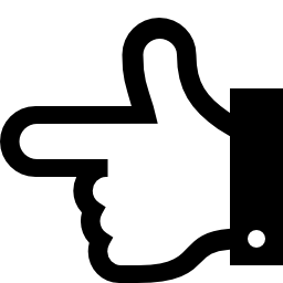 Left- Pointing Hand Clipart