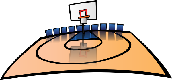 Basketball Court Clipart - Free Clipart Images