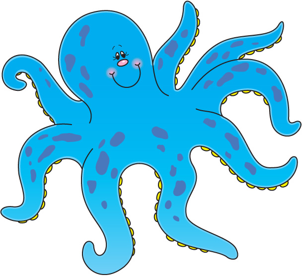 Clipart octopus - ClipartFox