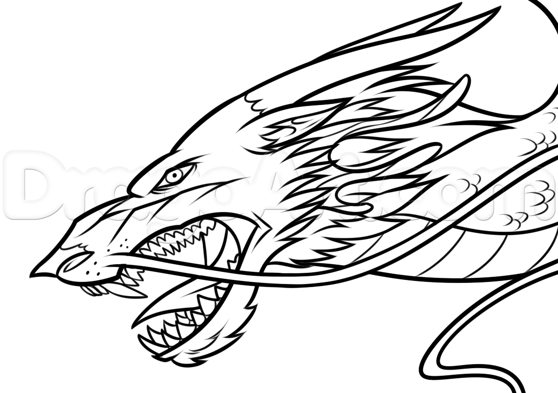 Chinese Dragon Face - ClipArt Best