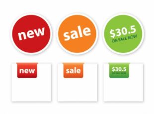 Blank Price Tags Free Vector | free vectors | UI Download
