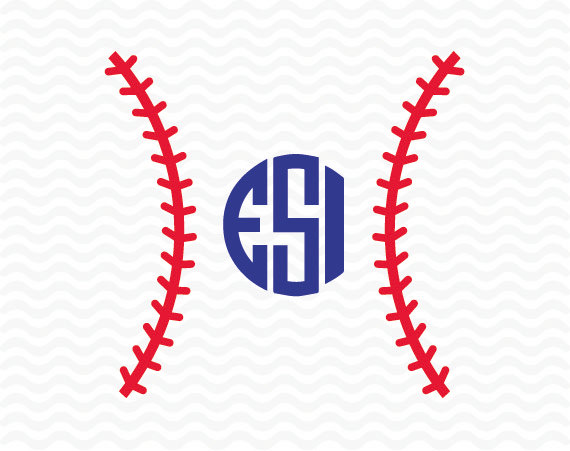 Baseball svg files Softball svg files SVG DXF by ESIdesignsdigital