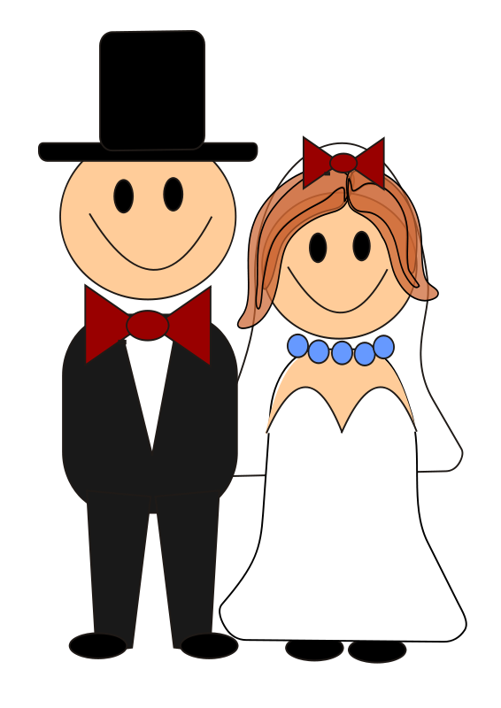 Wedding Cartoon | Free Download Clip Art | Free Clip Art | on ...