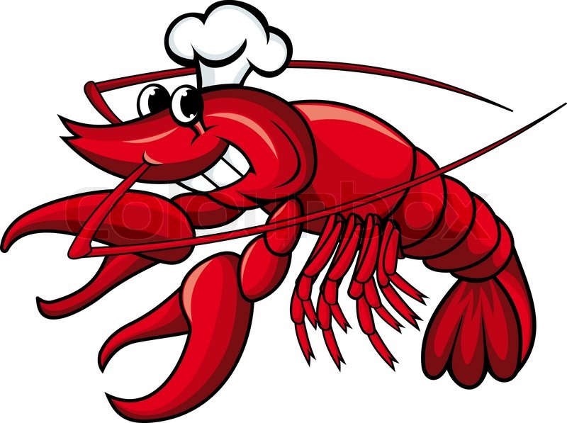 Funny Crawfish Clipart