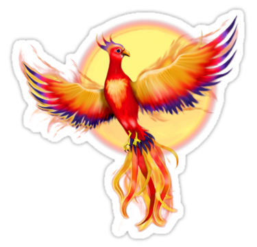 Phoenix" Stickers by SpiceTree | Redbubble