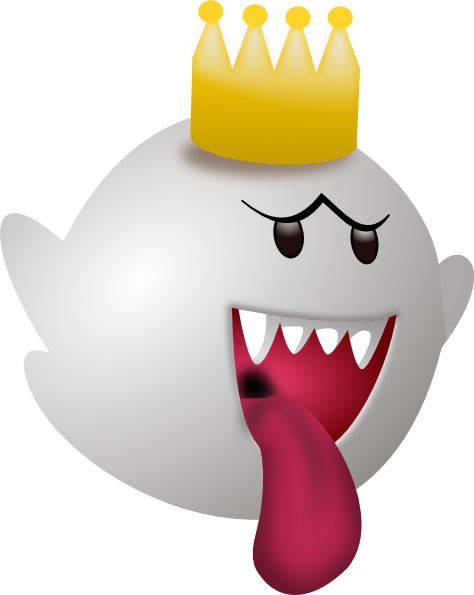 Step By Step Drawing King Boo - ClipArt Best