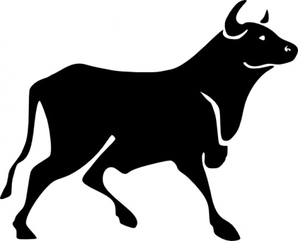 Download Bull clip art Vector Free