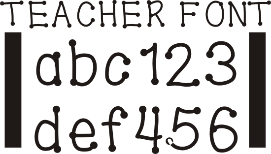 42 Free Fonts for Teachers - Teach Junkie