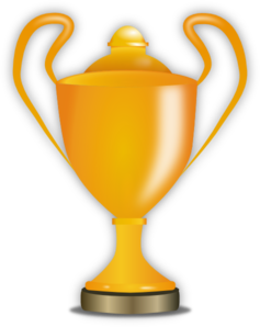 Cartoon trophy clipart