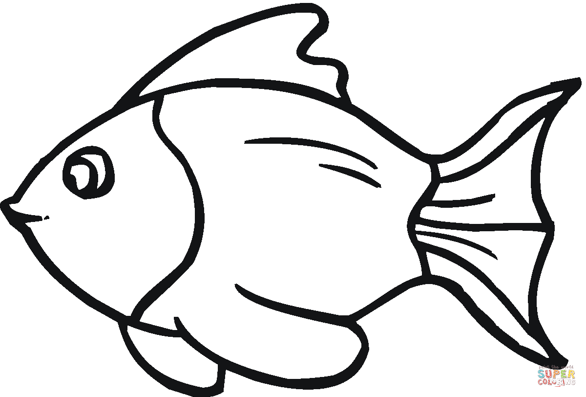 Goldfish 21 coloring page | Free Printable Coloring Pages