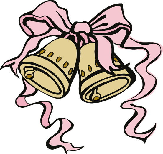 Clipart of wedding bells