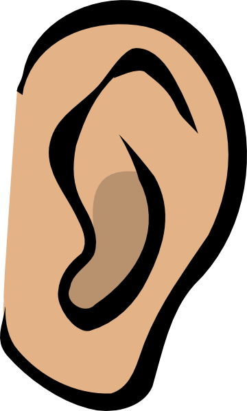 Sense Of Hearing Clipart