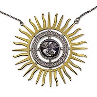 Sun and Moon Necklaces at NOVICA