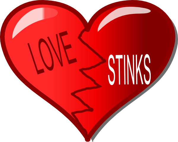 Broken heart clipart image cartoon clip art a image #33694