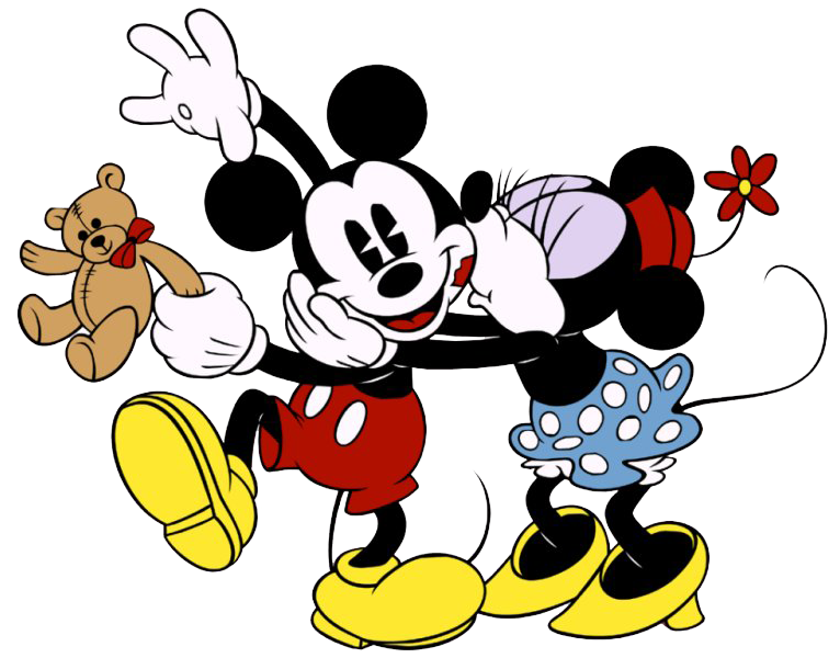 Mickey & Minnie Classic Clipart