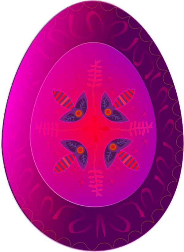 Pysanka Egg 3 - vector Clip Art