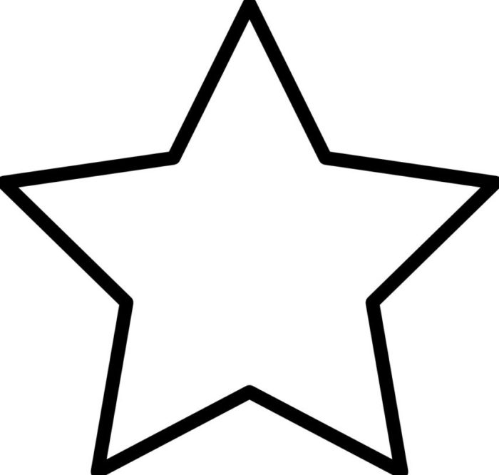 free printable star coloring pages for kids - Free Coloring Sheets