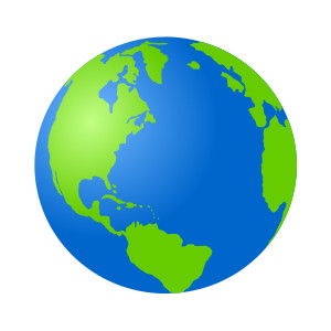 The globe clipart