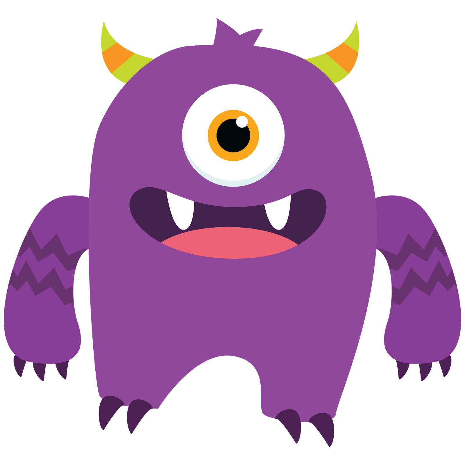 Little monster clip art