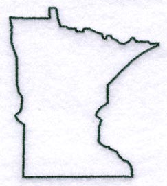 Minnesota clipart outline