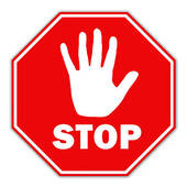 Stop sign clip art