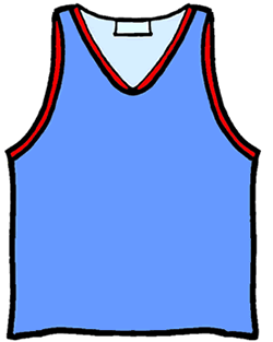 Basketball Uniform Clipart