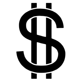 Dollar Sign Stencil | Free Stencil Gallery